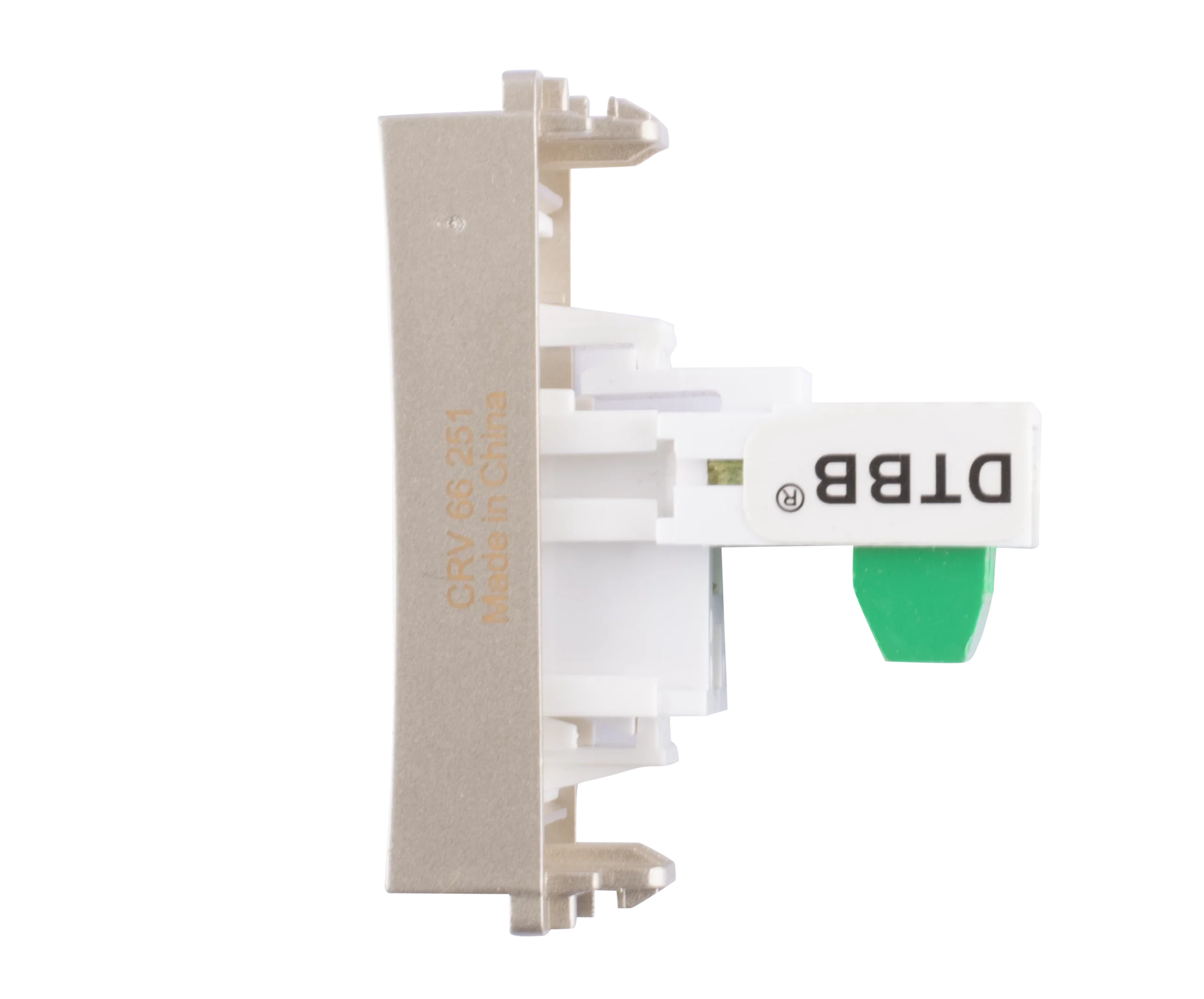 Telephone-socket-4P-with-shutter-Plat-CRV-66514